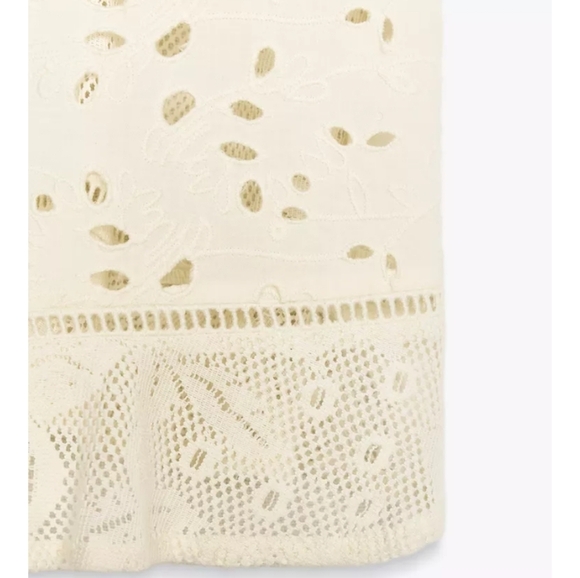 Zara ZW Collection Patchwork Embroidered Top - Picture 6 of 8